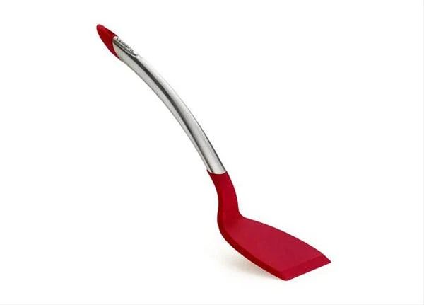 Cuisipro Spatel (met silicone) rood 32 cm