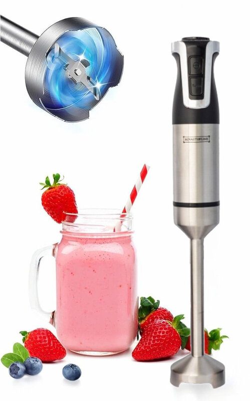 Royalty line staafmixer Handblender 800W RVS