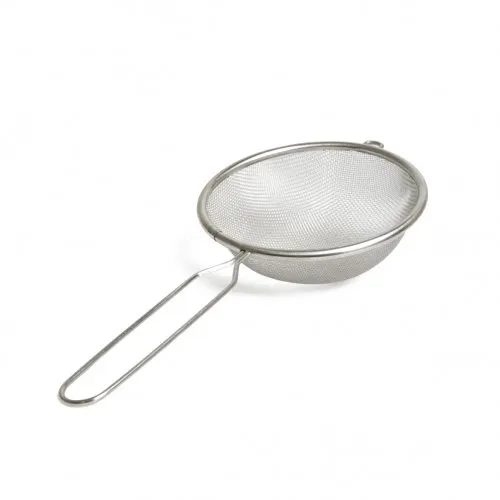 Dille & Kamille Bolzeef met steel, roestvrij staal, Ø 12 cm
