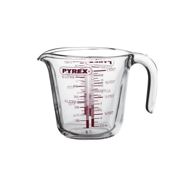 Dille & Kamille Maatbeker Pyrex, glas, 0,5 liter