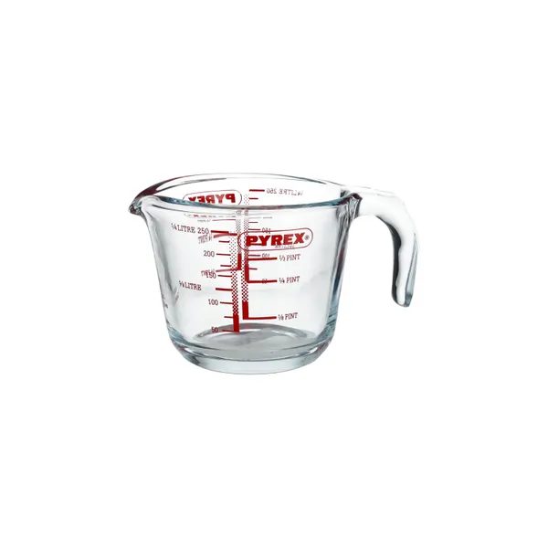 Dille & Kamille Maatbeker Pyrex, glas, 250 ml