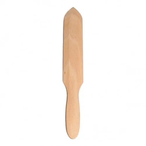 Dille & Kamille Spatel met punt, beukenhout, 33 cm