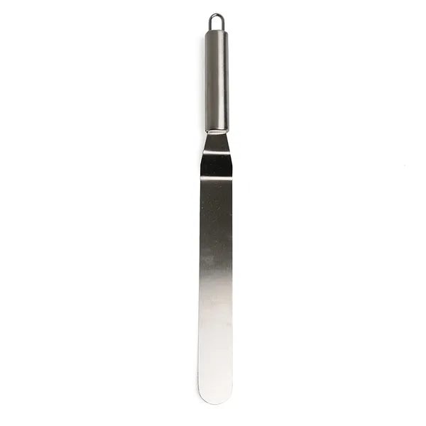 Dille & Kamille Palet-/ glaceermes, gebogen, roestvrijstaal 37 cm